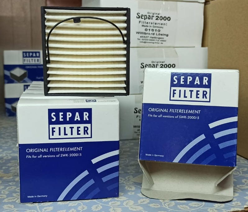 Man Engine Service part - 00530, Separ 2000 Filterelement