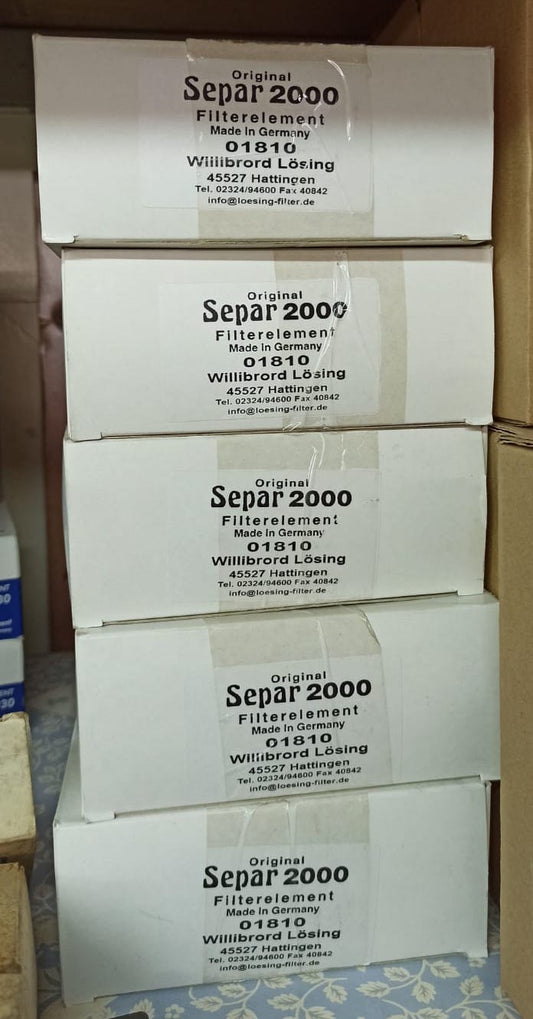 Man Engine Service part - 01810, Separ2000 filter