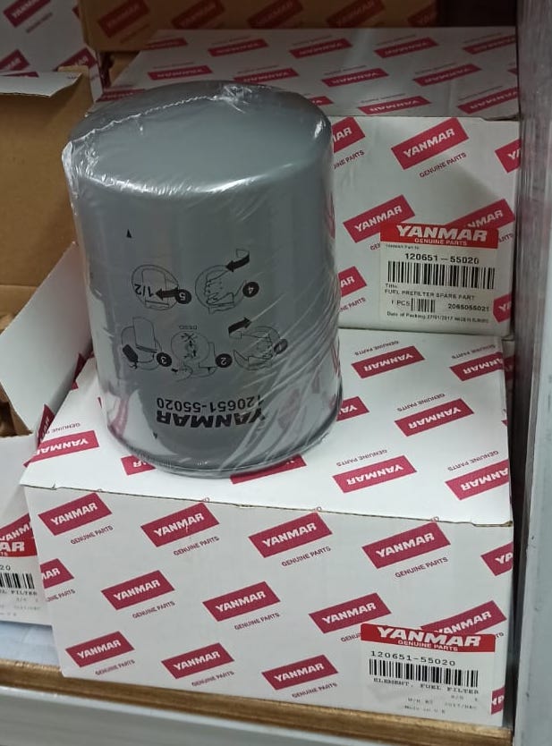 Yanmar fuel filter - 120651-55020