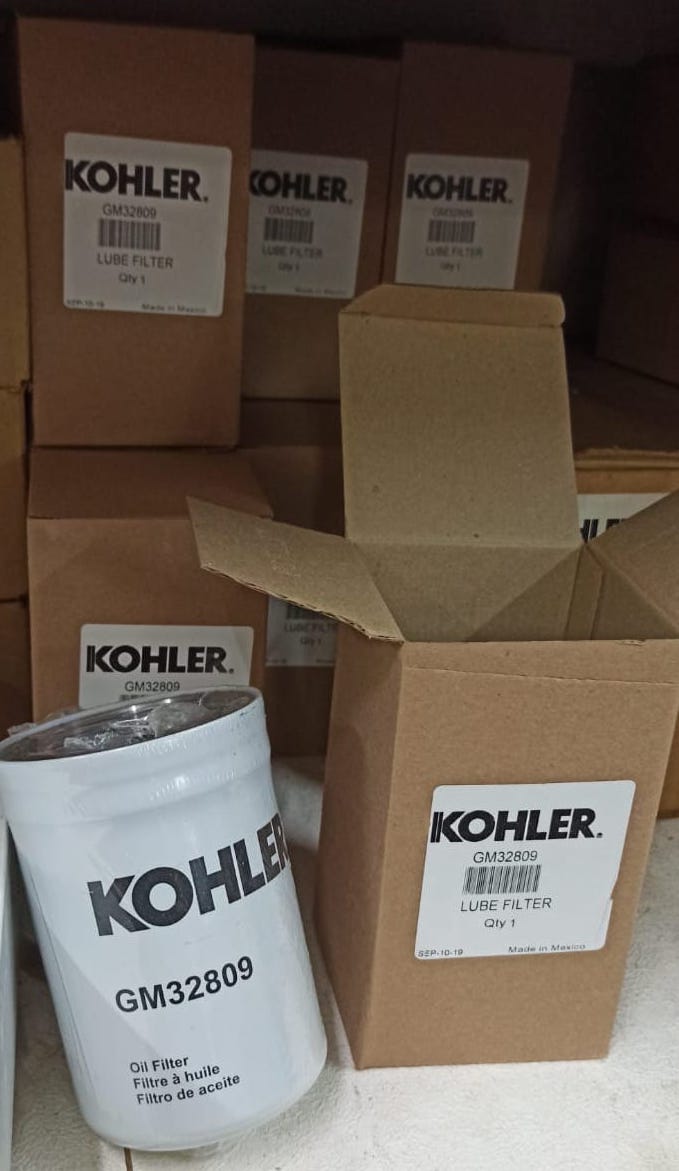 Kohler service part - GM32809 Oil filter