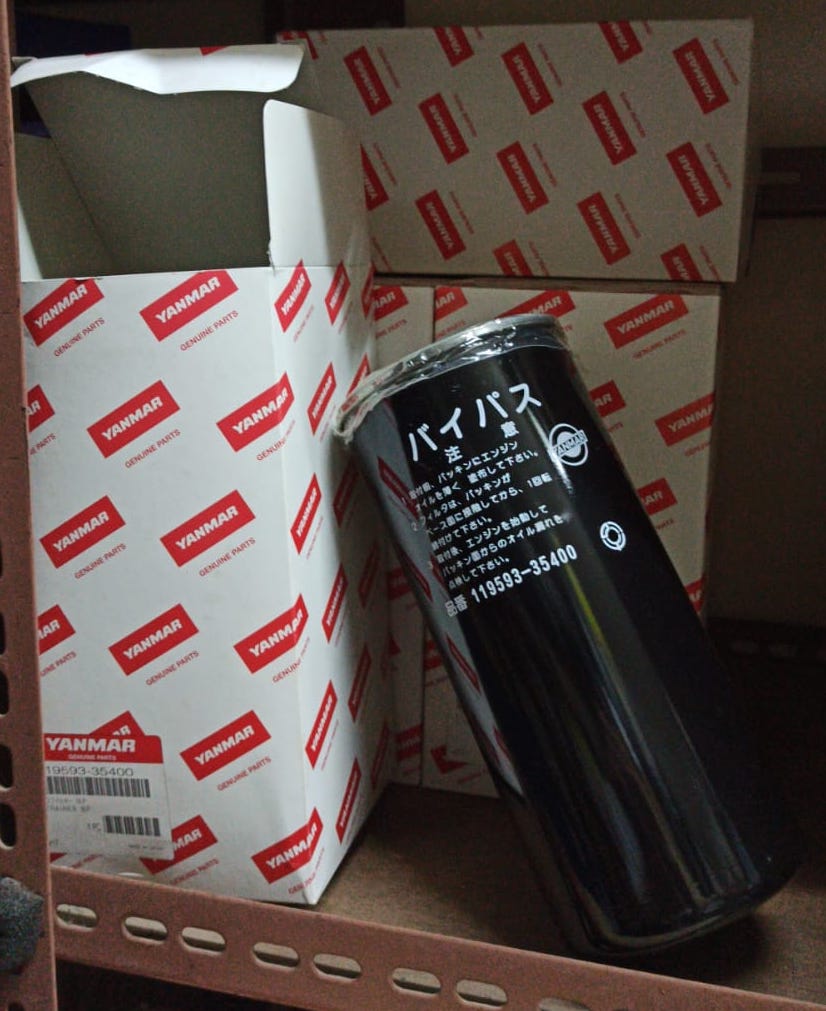 Yanmar oil filter - 119593-35410