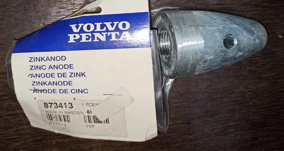 Volvo Penta - 873413 Zinc Anode